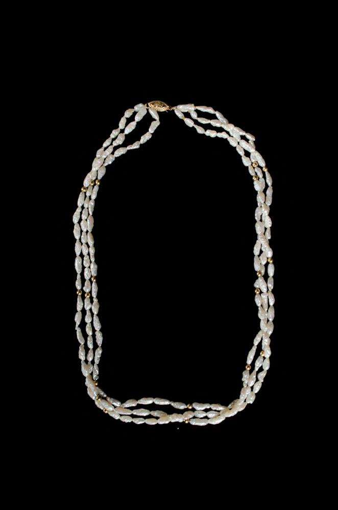 Group of Seed Pearl Necklaces, Bracelet and Watch