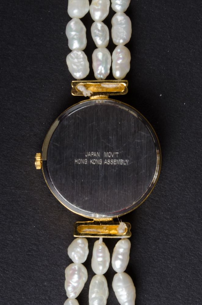 Group of Seed Pearl Necklaces, Bracelet and Watch