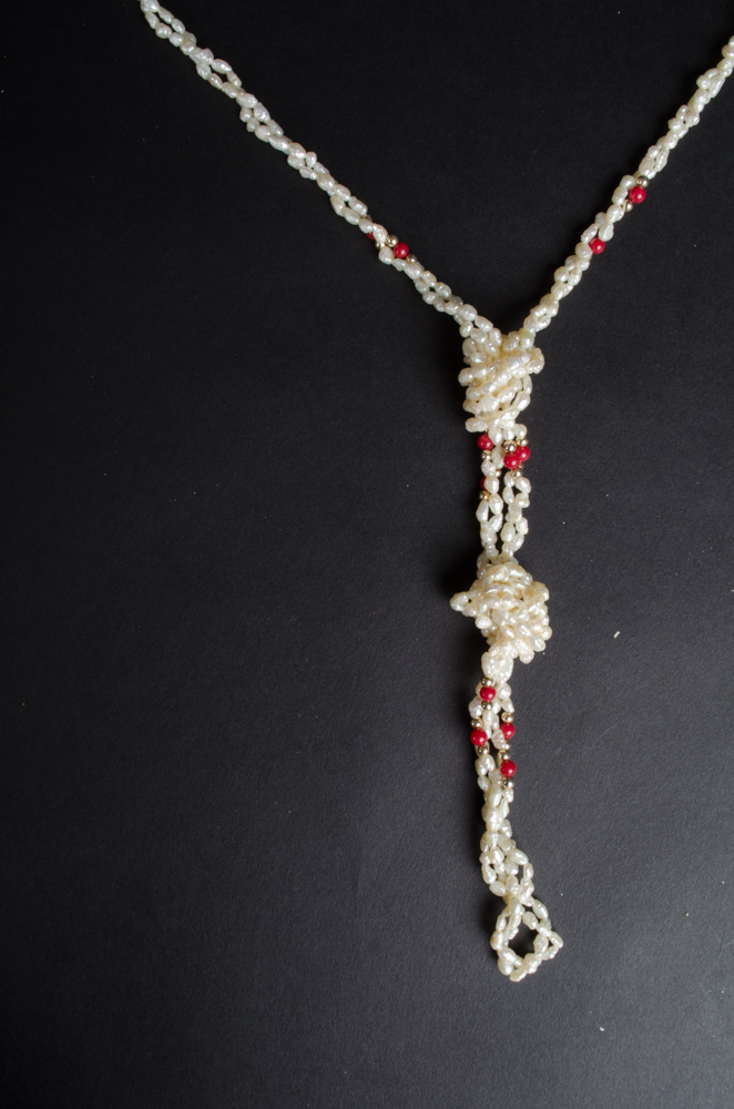 Group of Seed Pearl Necklaces, Bracelet and Watch