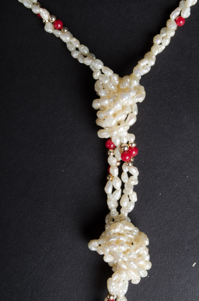 Group of Seed Pearl Necklaces, Bracelet and Watch