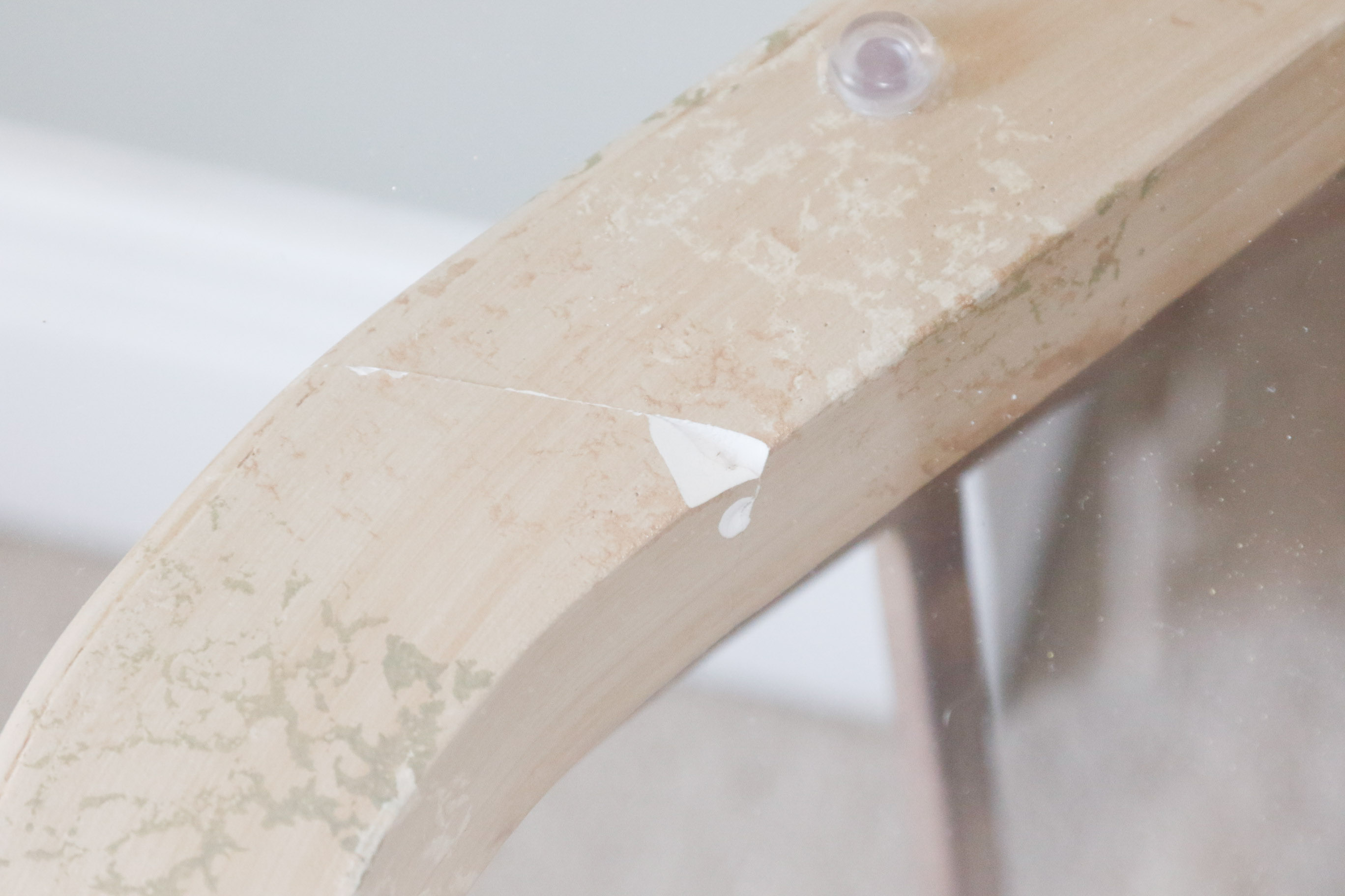 Pair of Glass Top Side Tables