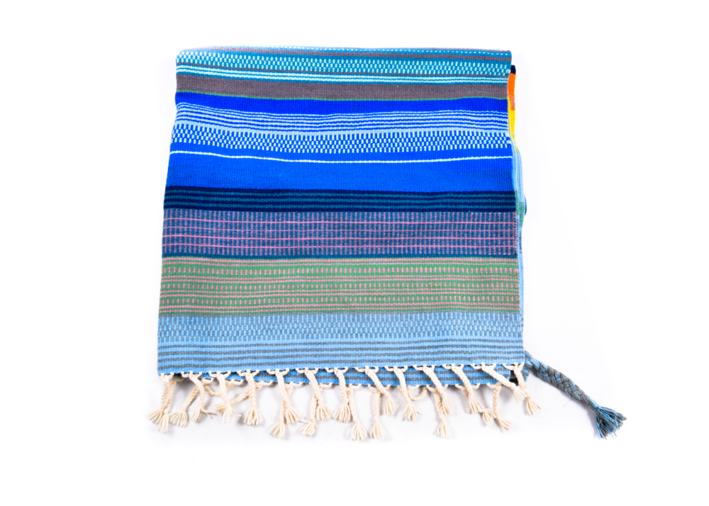 Vintage Finnish Hand Woven Wool Rug