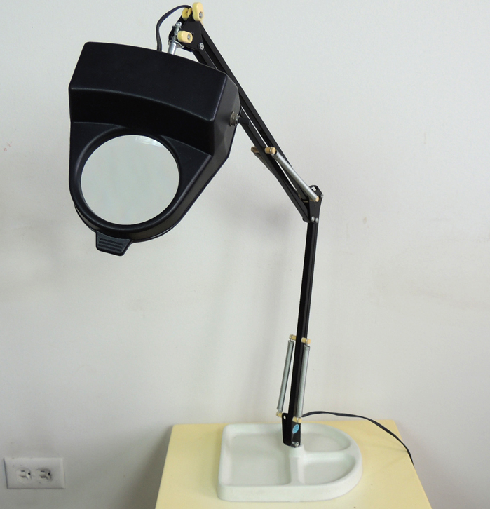 Vintage Dazor Work Lamp and Magnifier Light