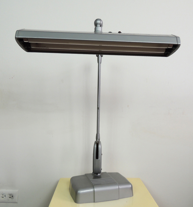 Vintage Dazor Work Lamp and Magnifier Light