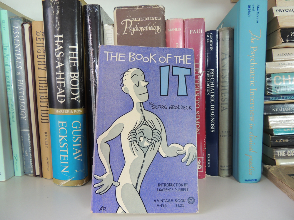 Bookcase Assortment of Psychology and Medical Books