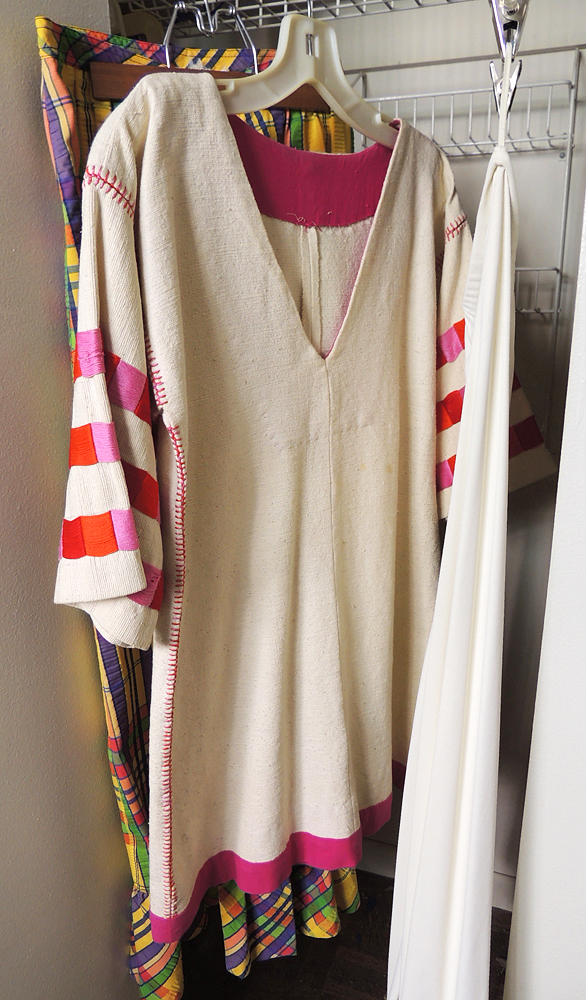 Vintage Collection of Women's Clothing, Fur Hats, and Shoes