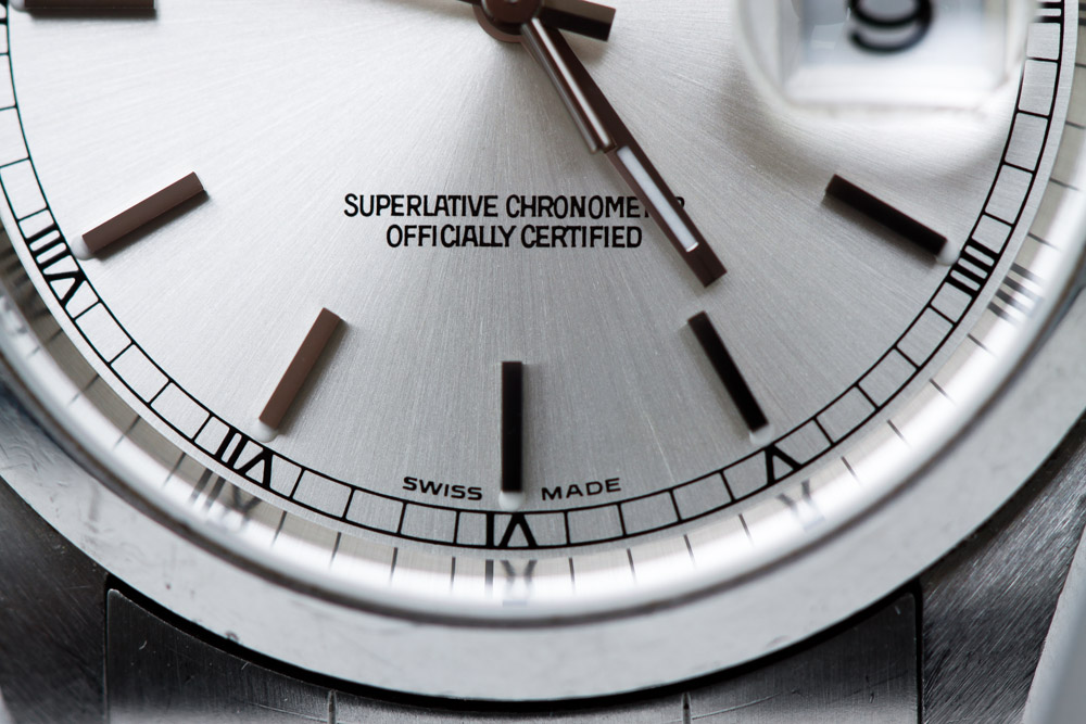 Rolex Datejust Oyster Steel Watch