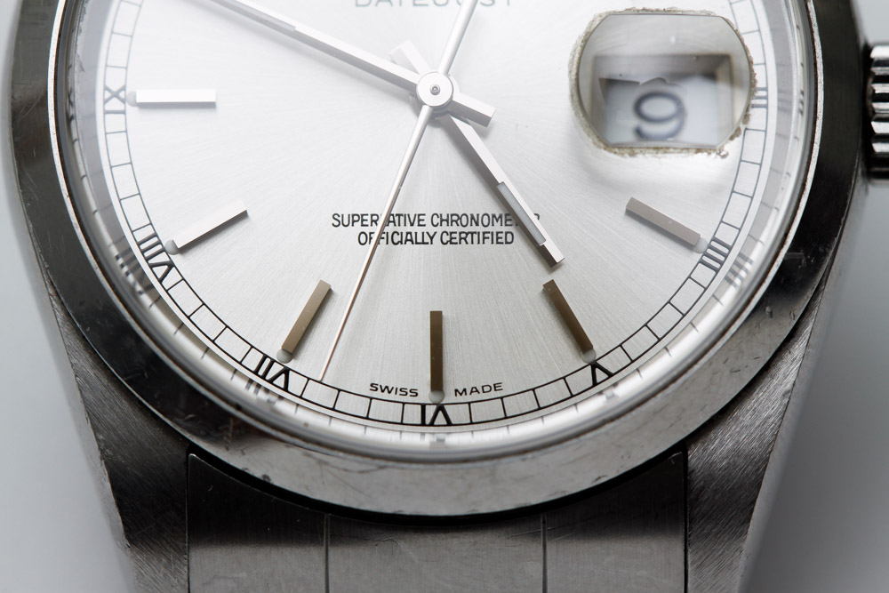 Rolex Datejust Oyster Steel Watch