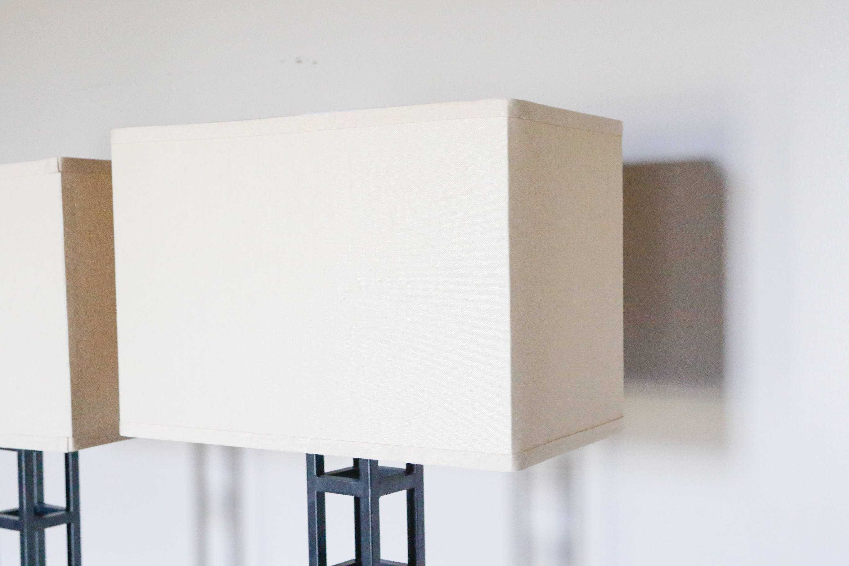 Contemporary Black Metal Table Lamps