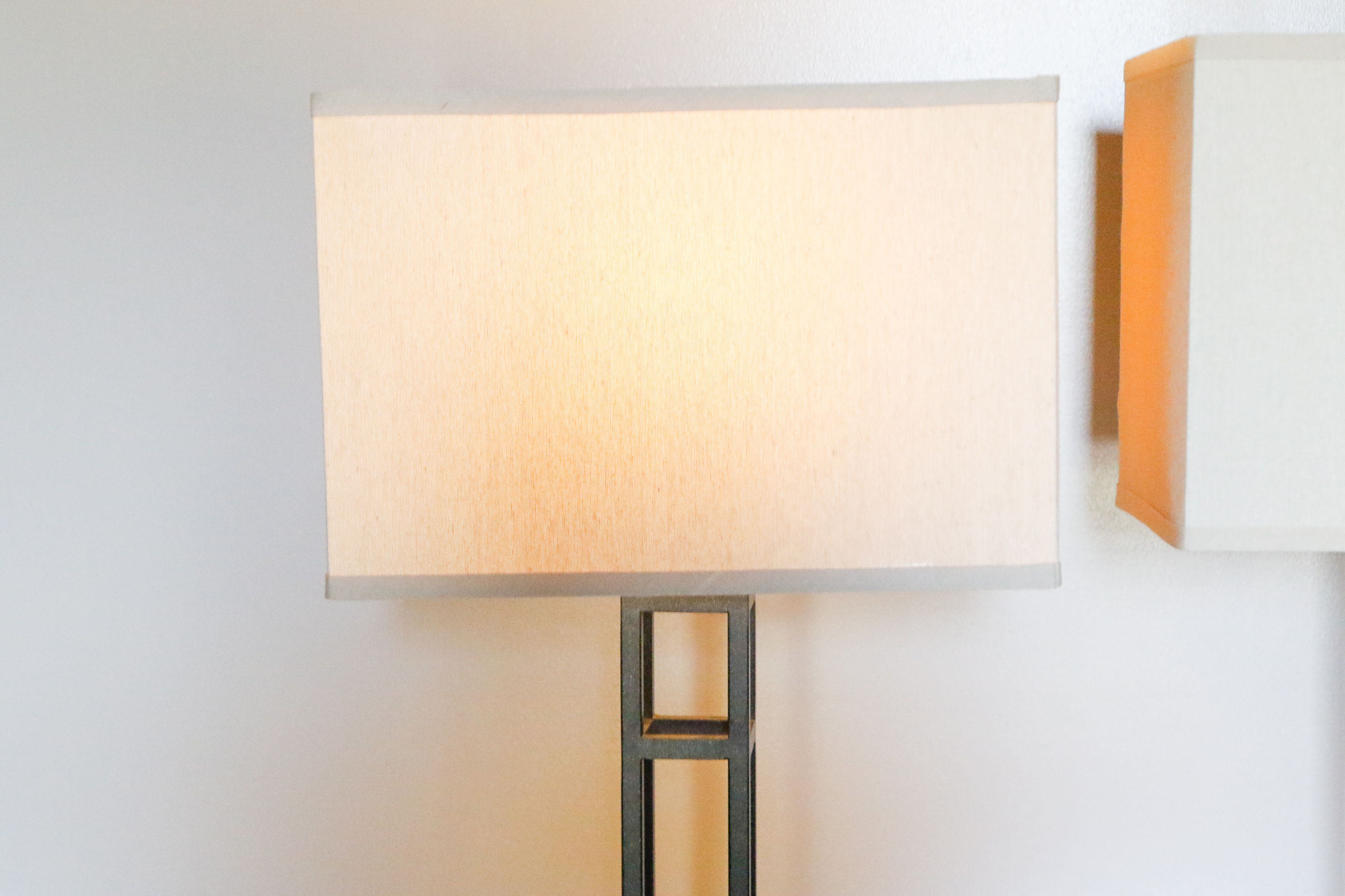 Contemporary Black Metal Table Lamps