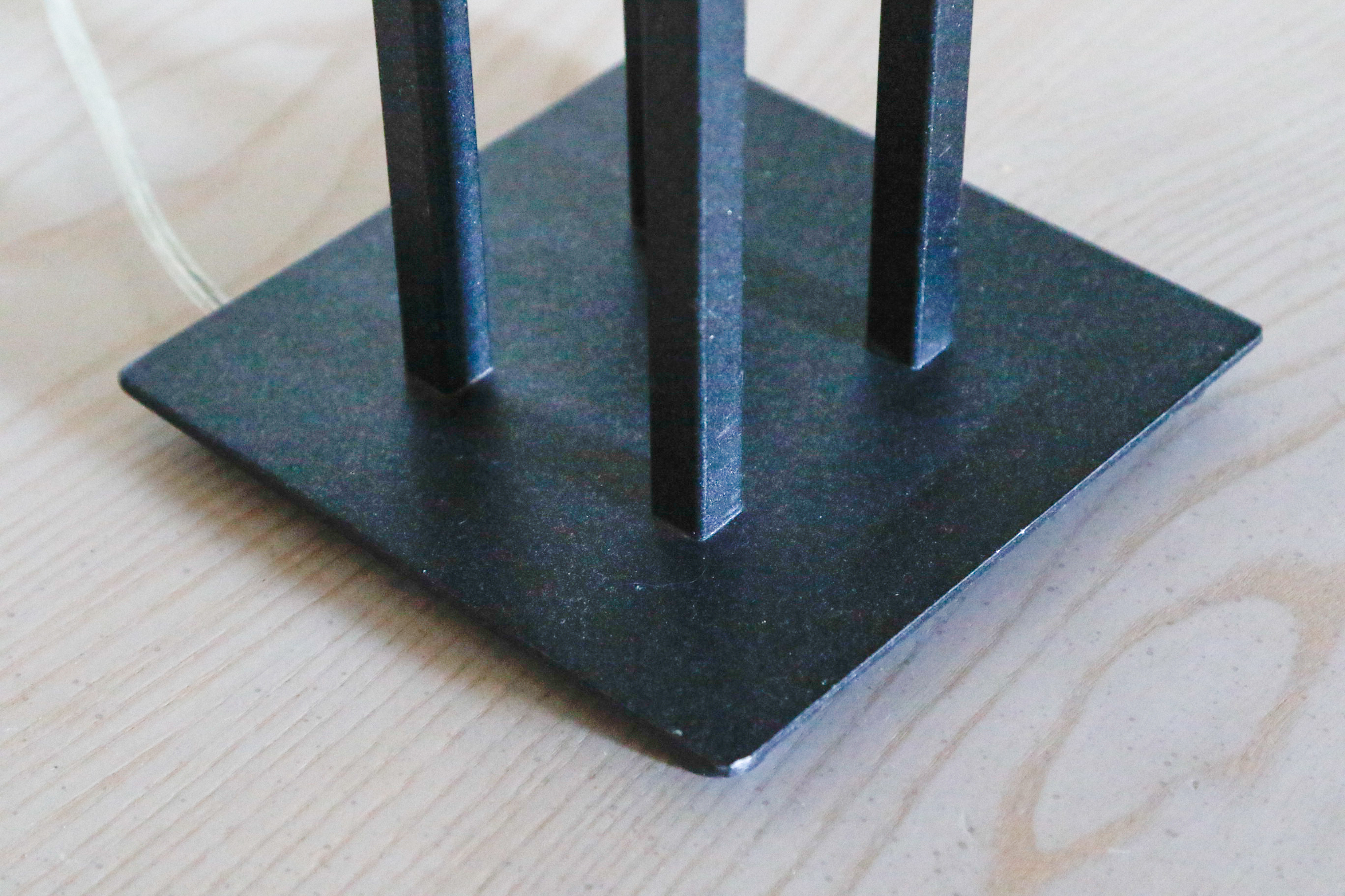 Contemporary Black Metal Table Lamps