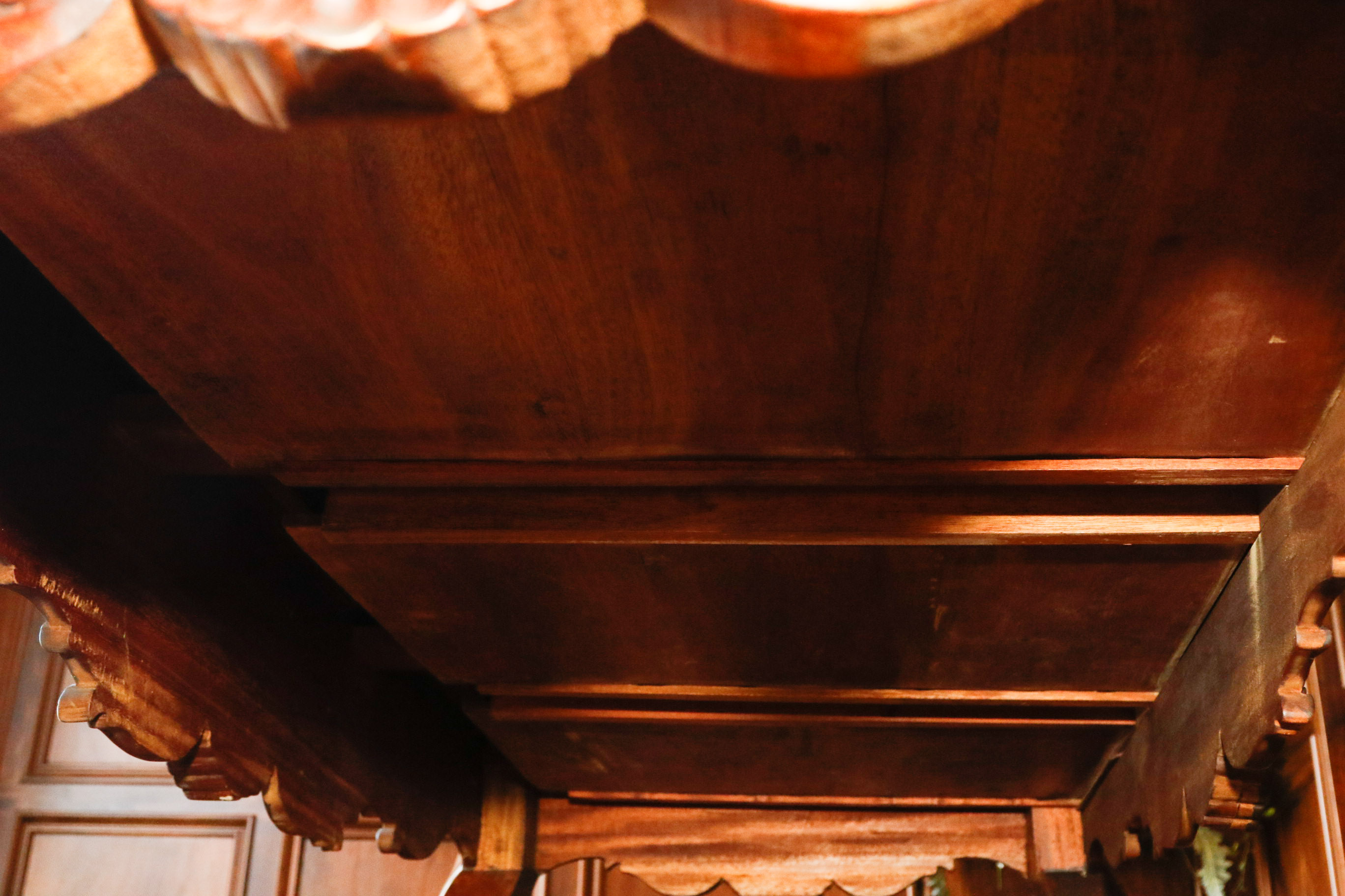 Louis XV Baroque Style Bureau Plat