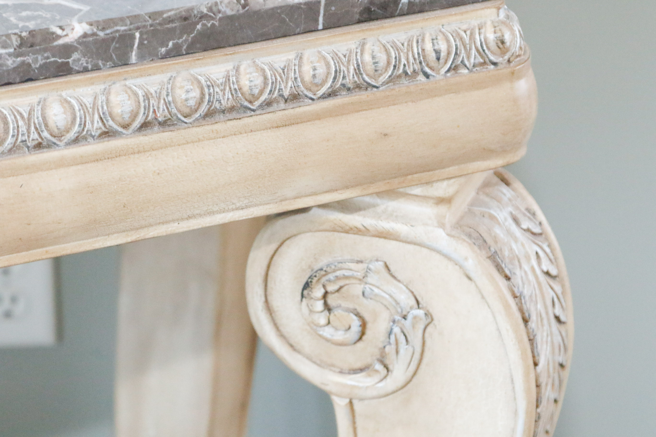 Marble Top Sofa Table