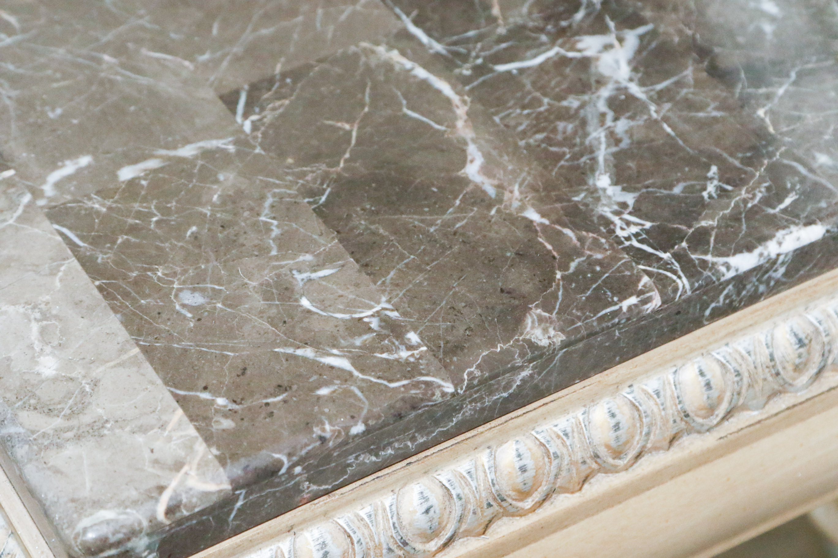 Marble Top Sofa Table