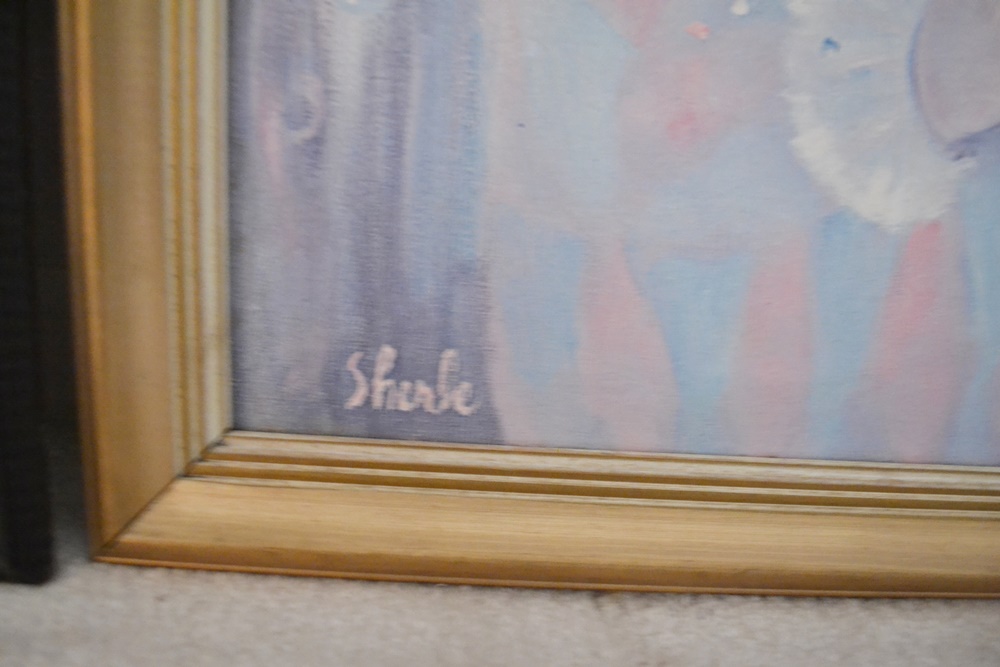 Two Vintage 196s Big Eye Prints By Sherle Wood & Irene Spencer