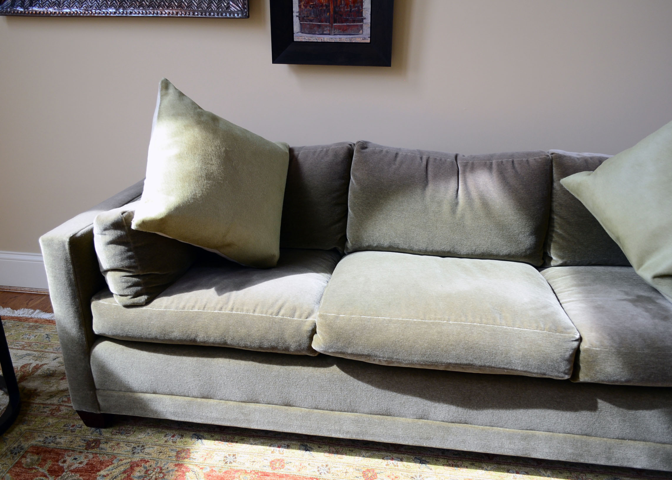 Williams-Sonoma Home Mohair Sofa