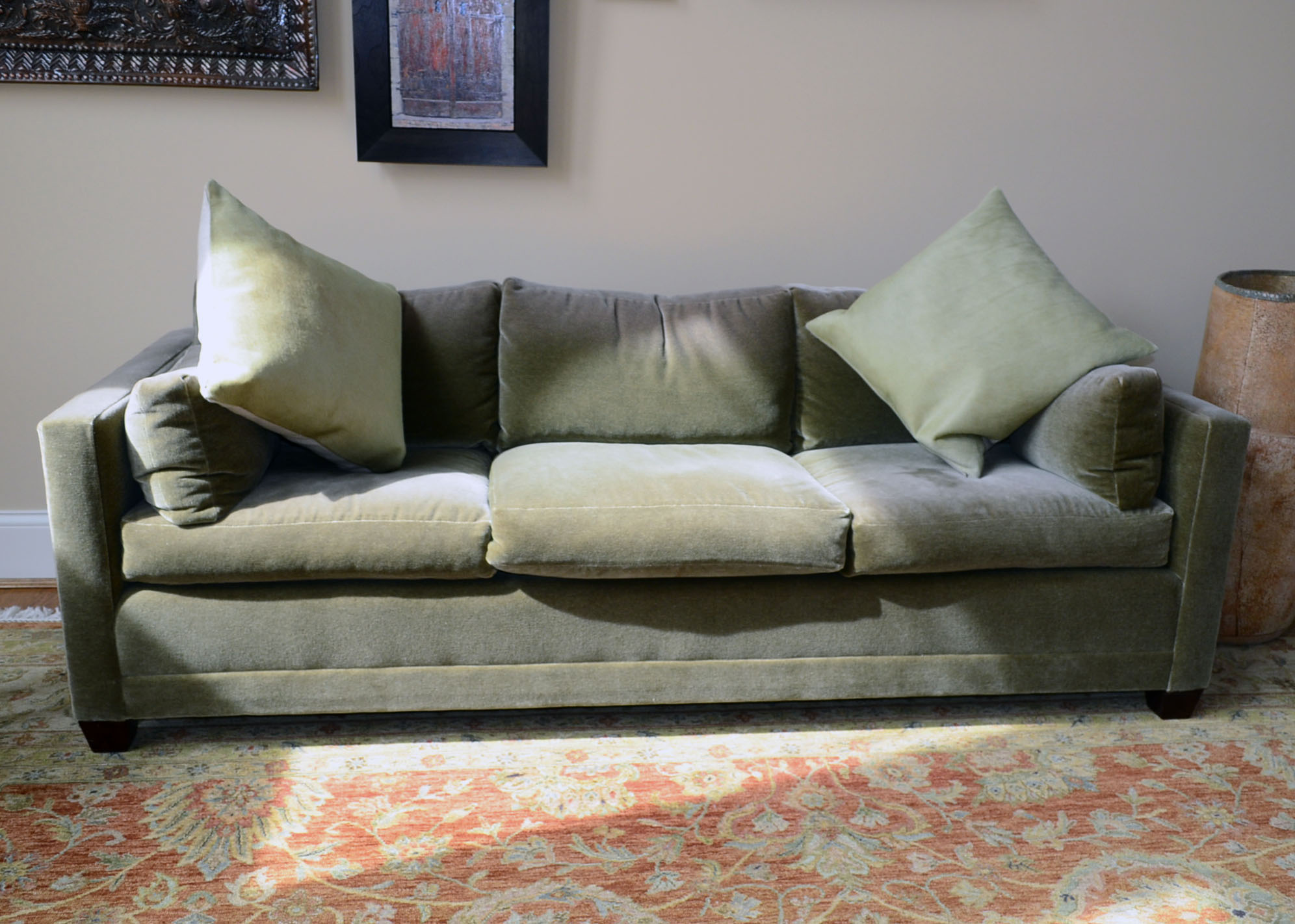 Williams-Sonoma Home Mohair Sofa