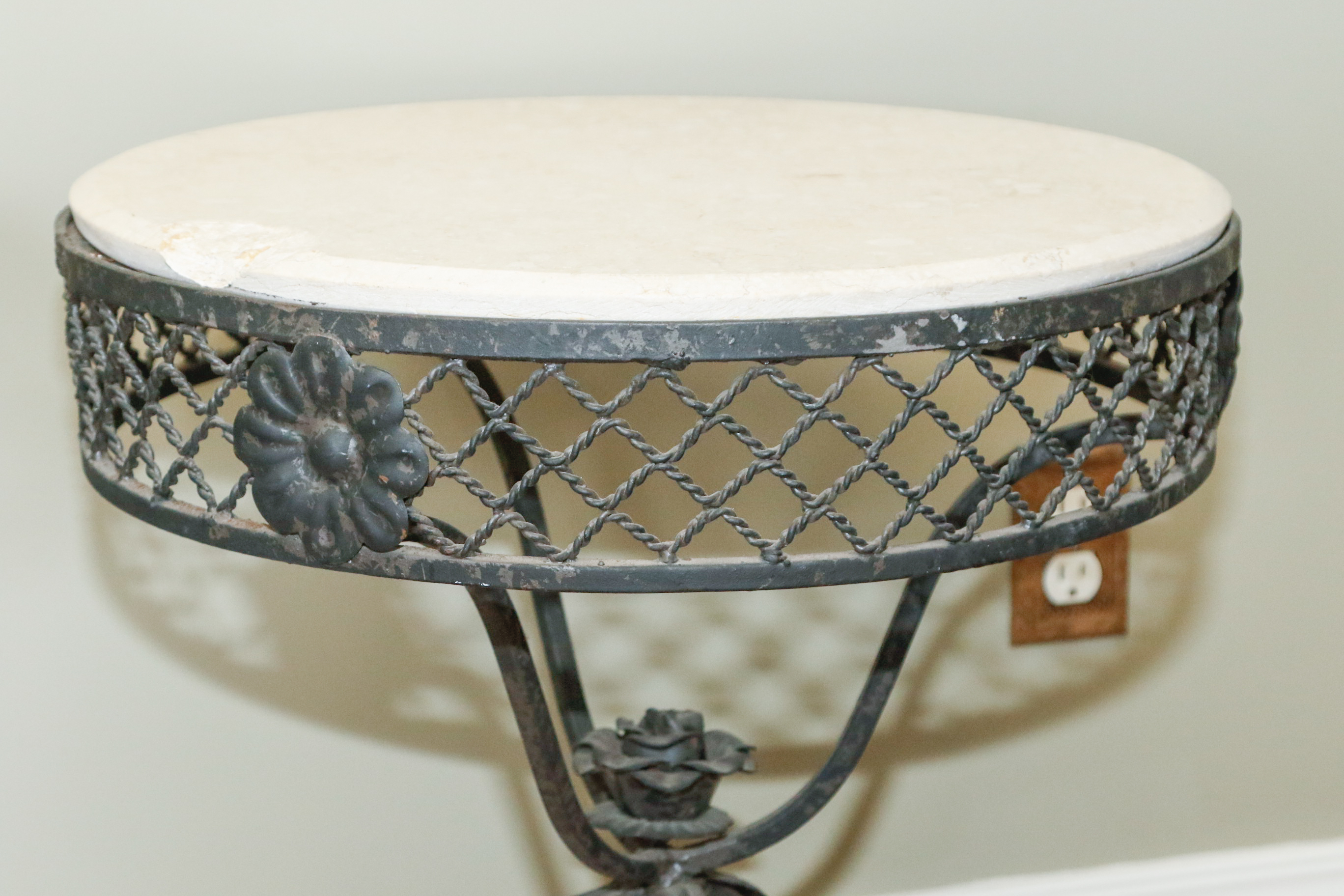 Decorative Round Top Side Tables