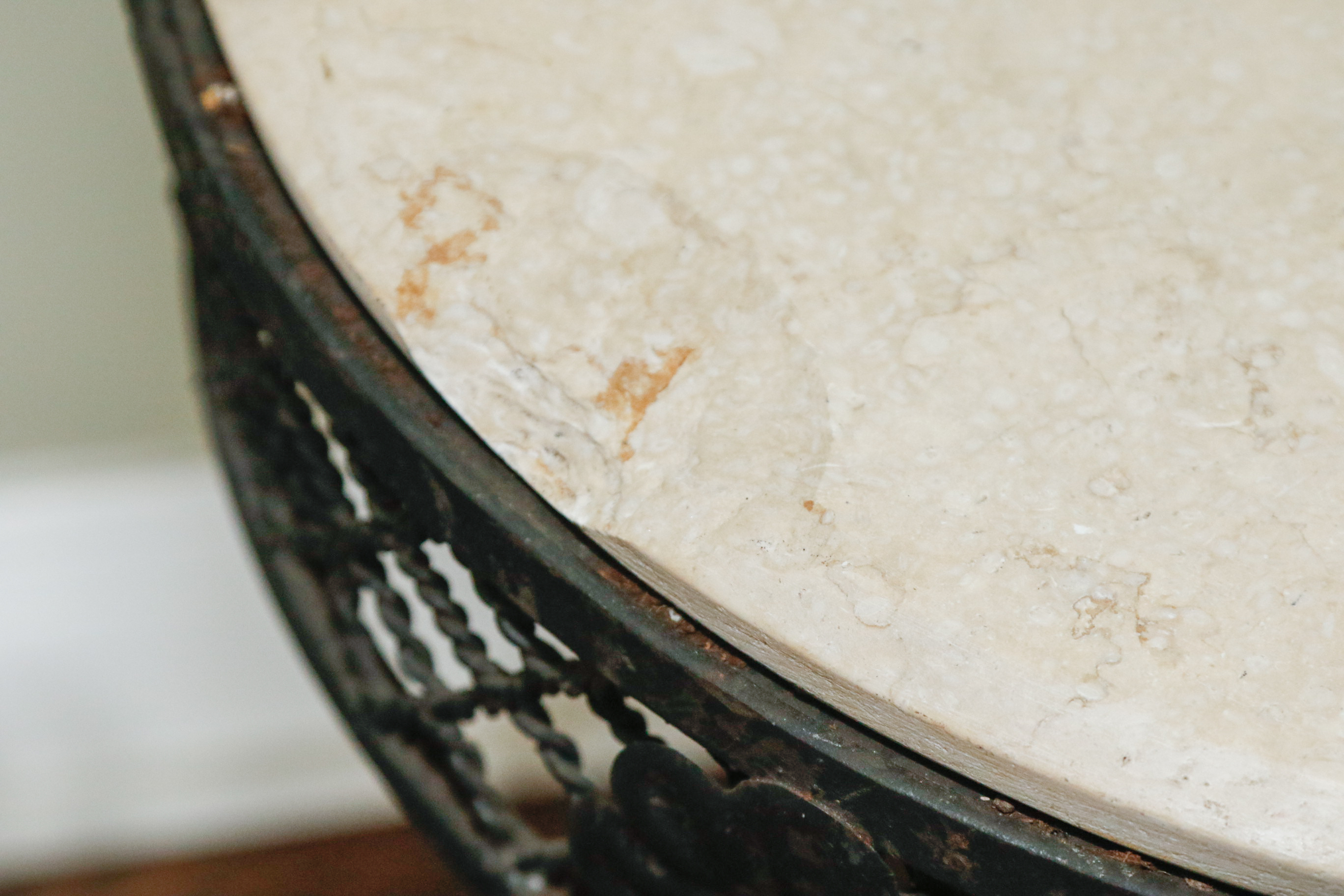 Decorative Round Top Side Tables