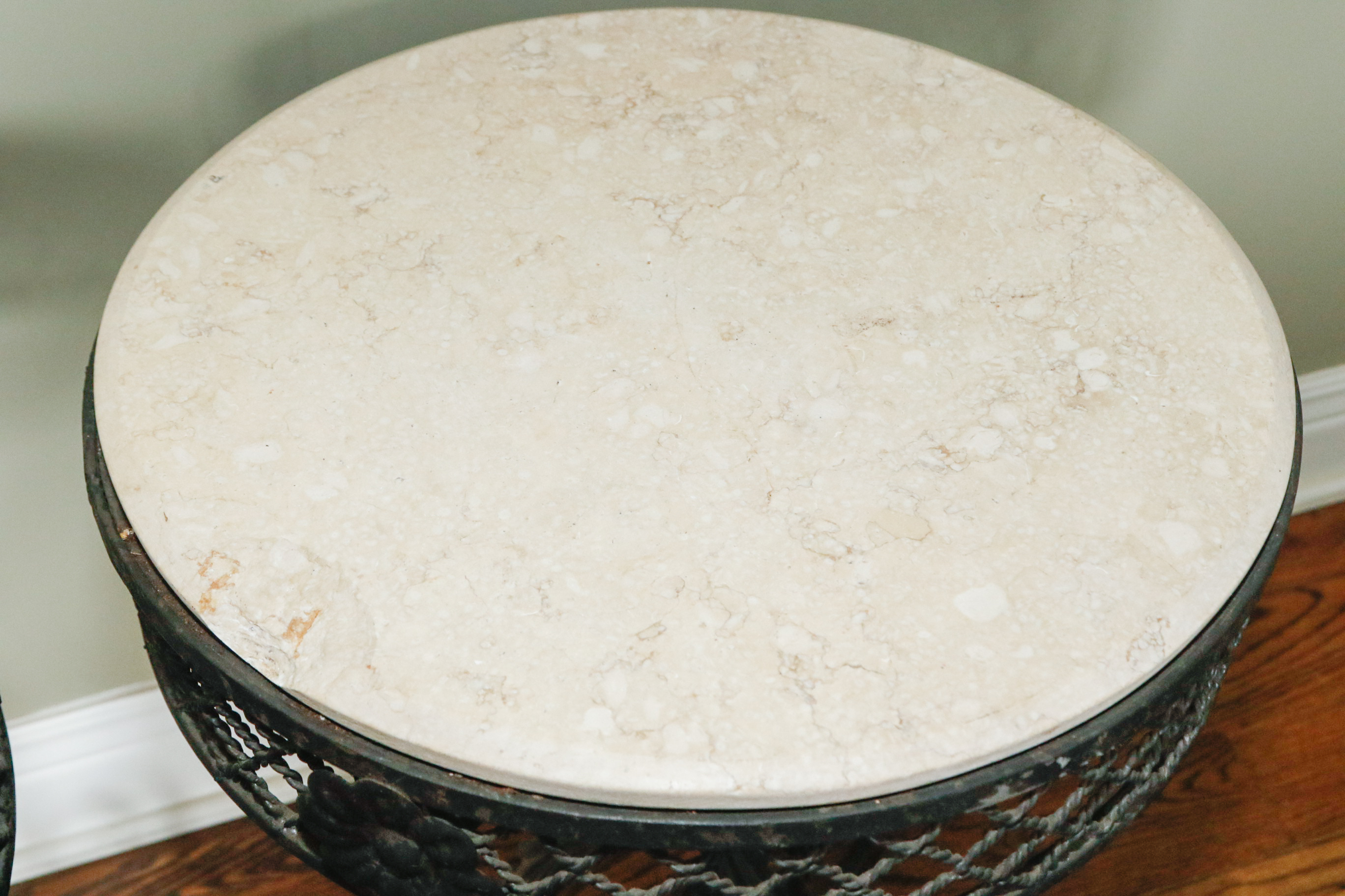 Decorative Round Top Side Tables