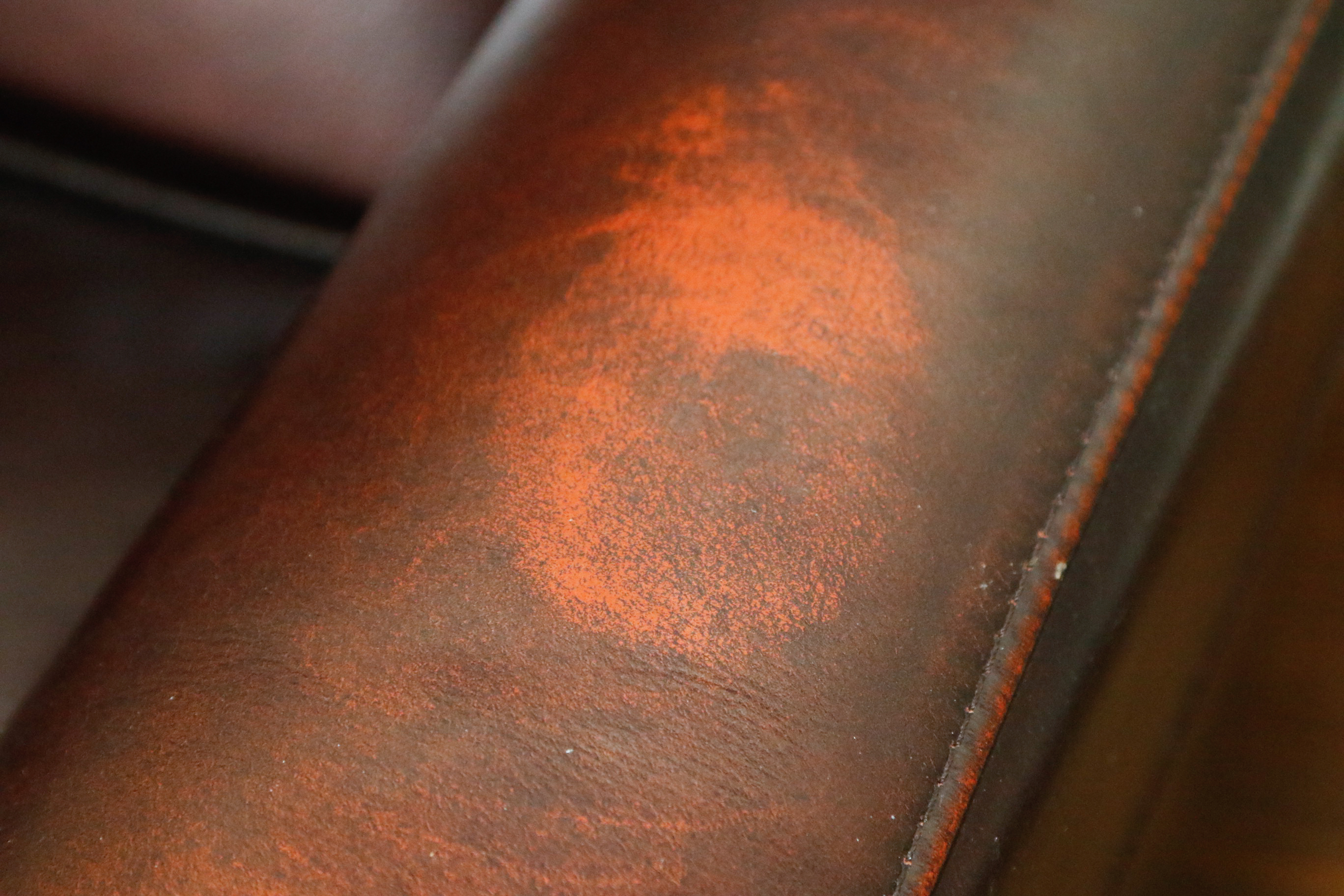 Leather Reclining Club Chair