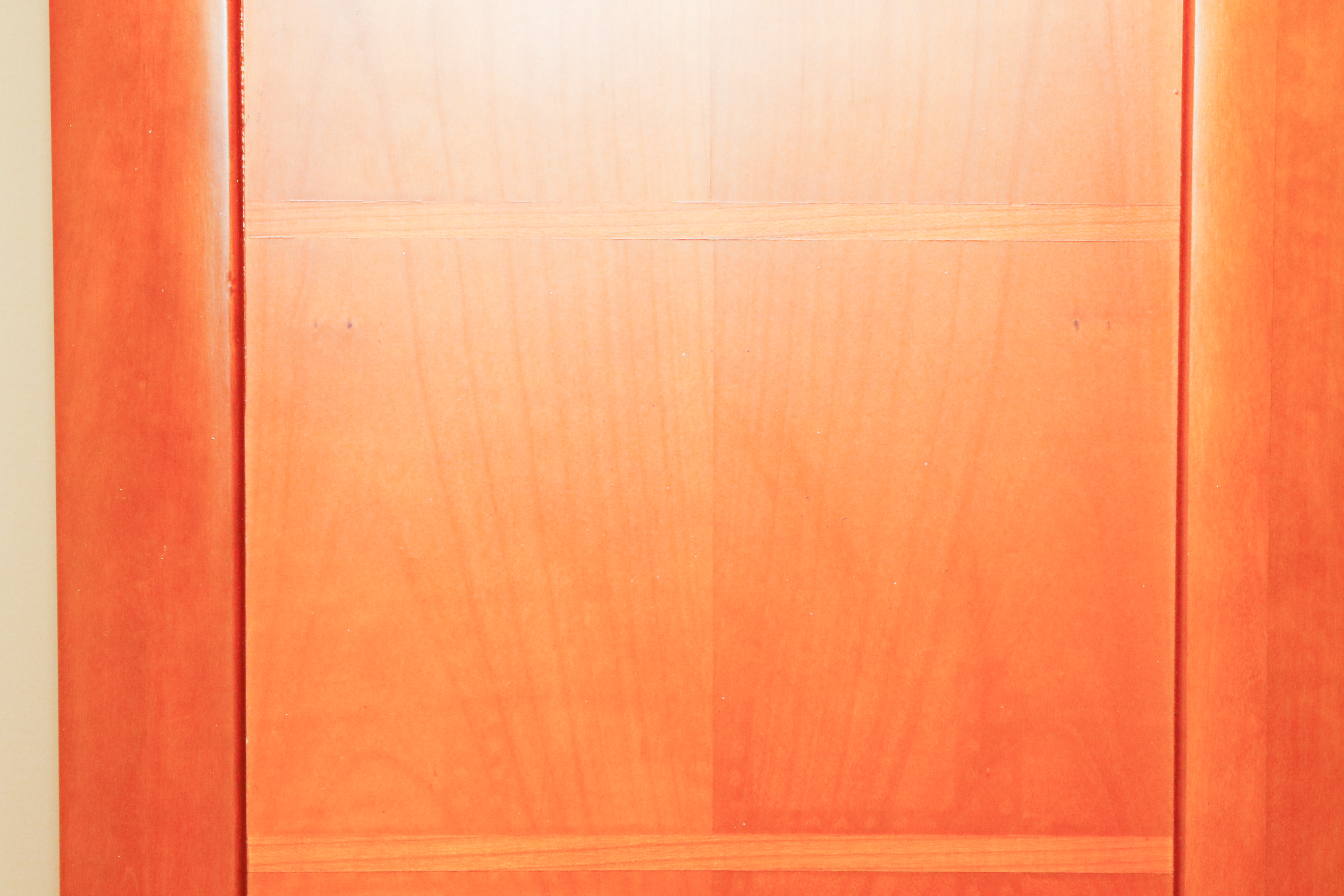 Kieninger Modernist Cherry Floor Clock