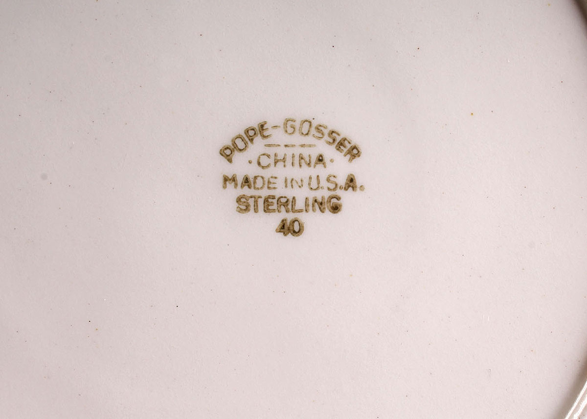 "Jean" by Pope Gosser 87 Piece China Set