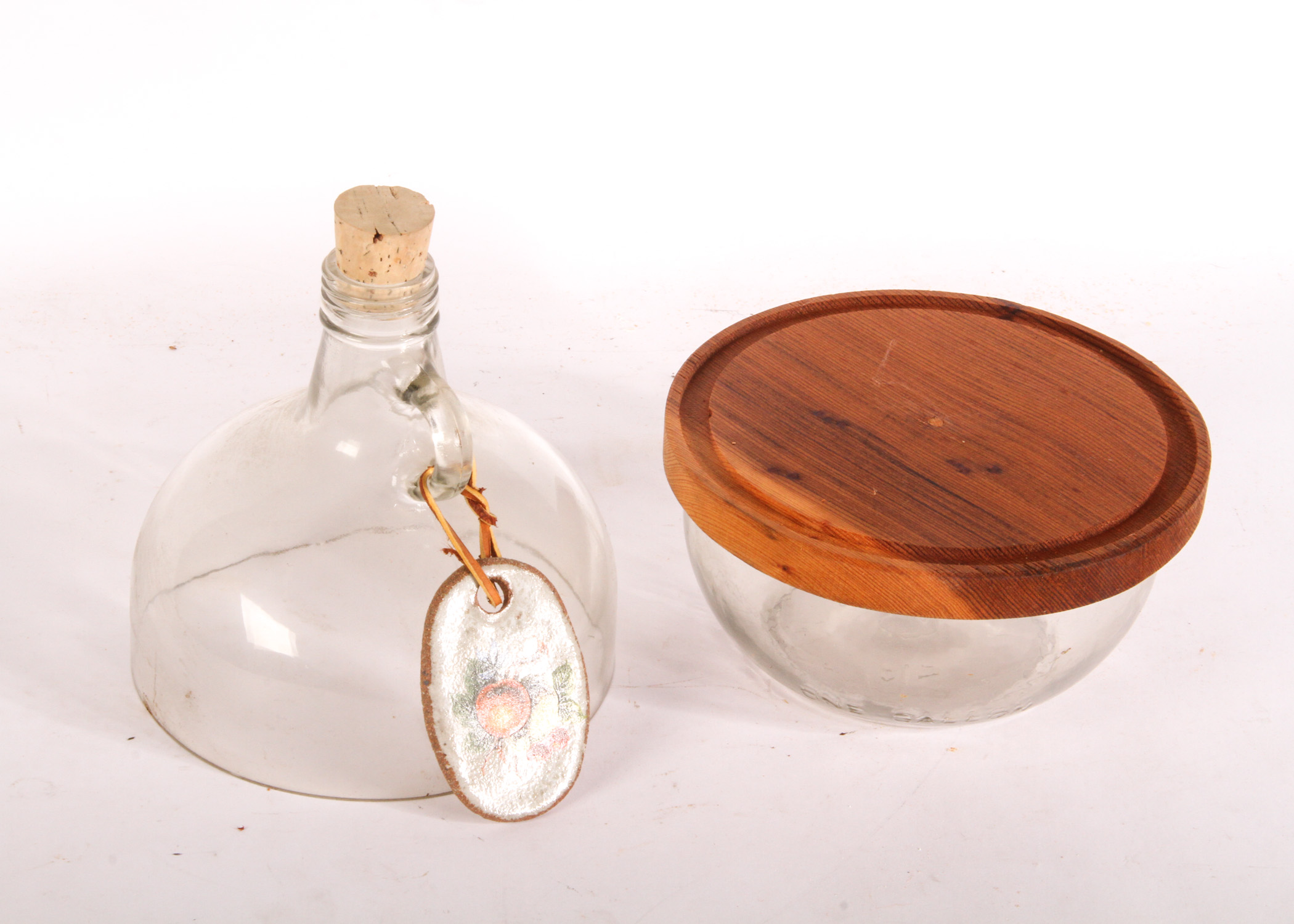 2-Tier Glass Jug Server