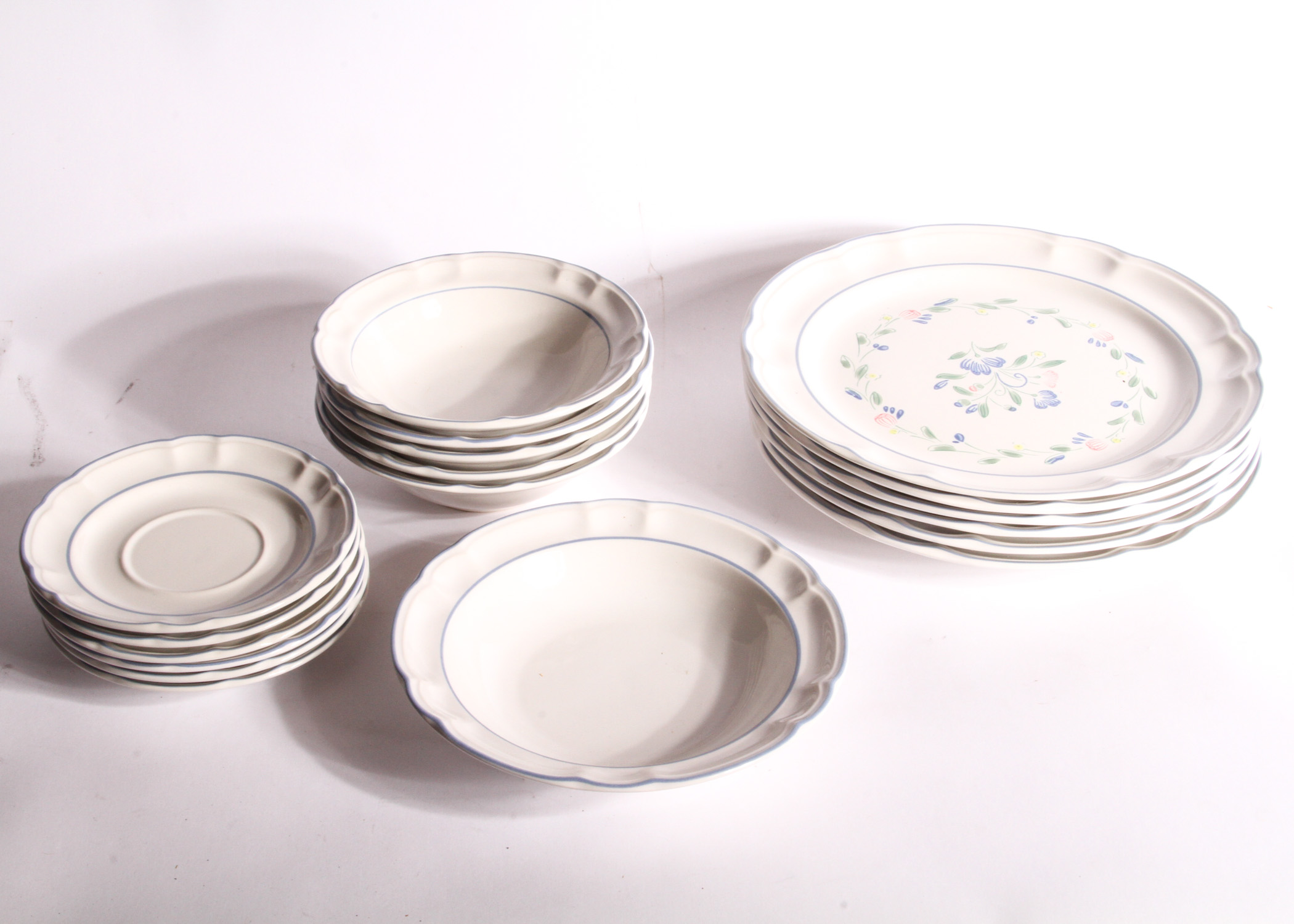 Vintage Stoneware Dishes by Floral Expressions