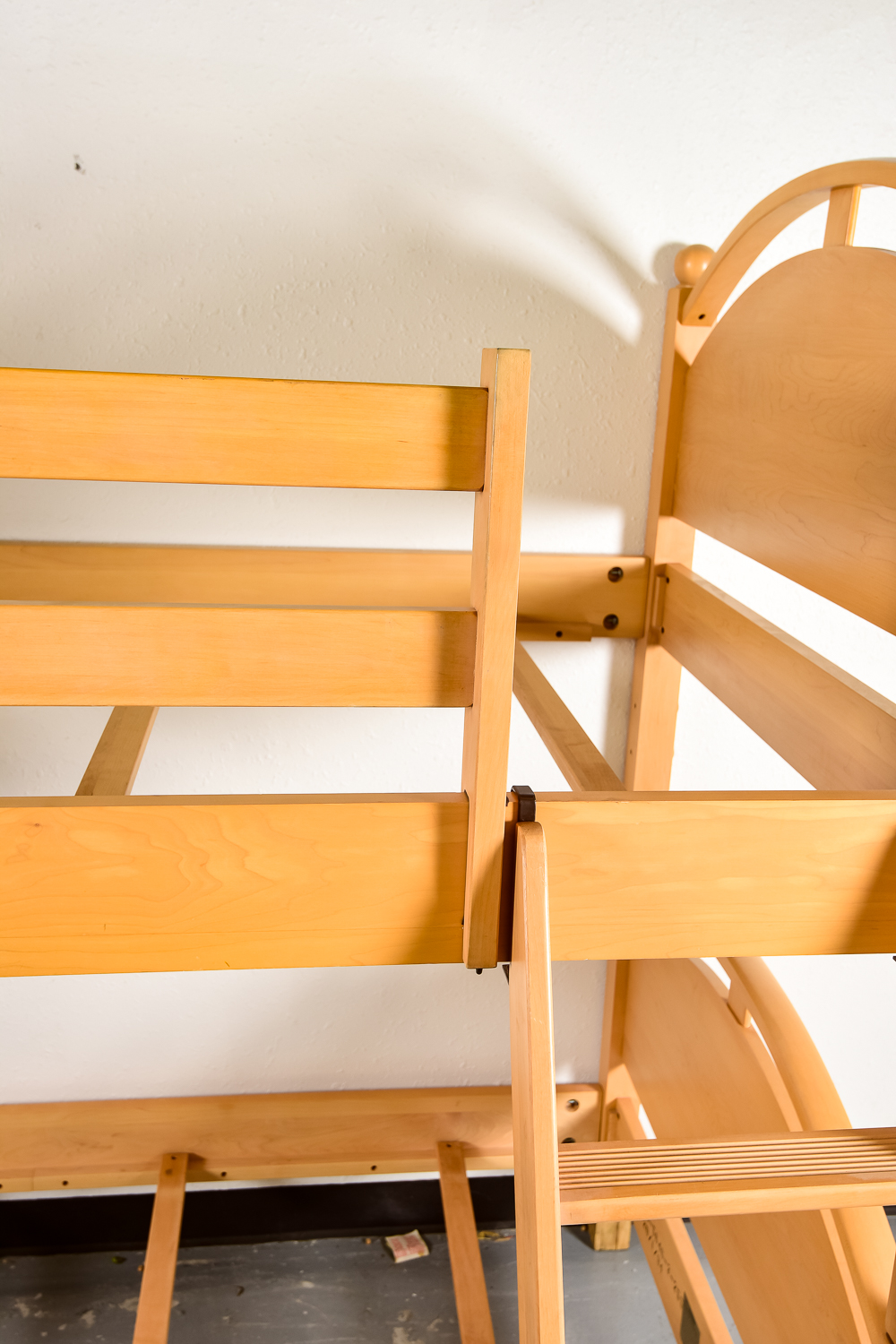 Ethan Allen Maple Bunk Beds