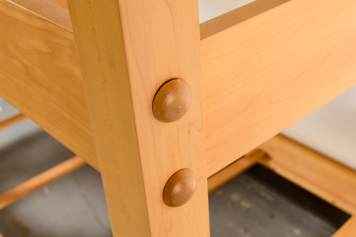 Ethan Allen Maple Bunk Beds