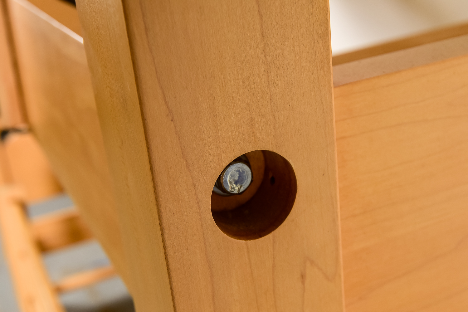 Ethan Allen Maple Bunk Beds