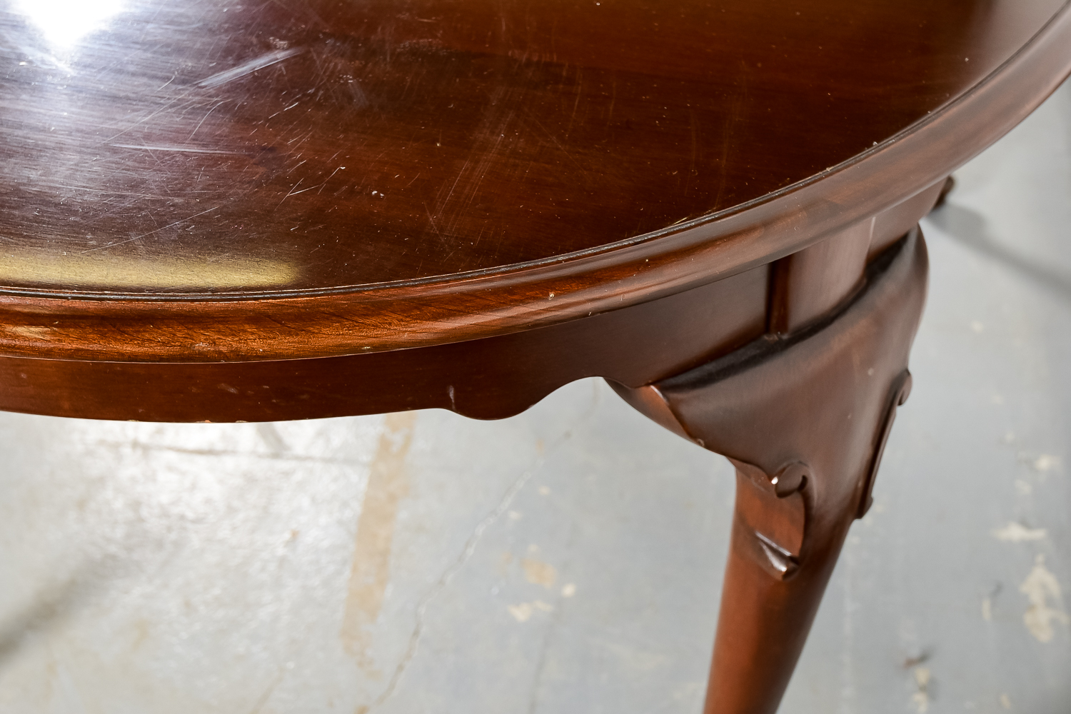 Ethan Allen Oval Dining Room Table