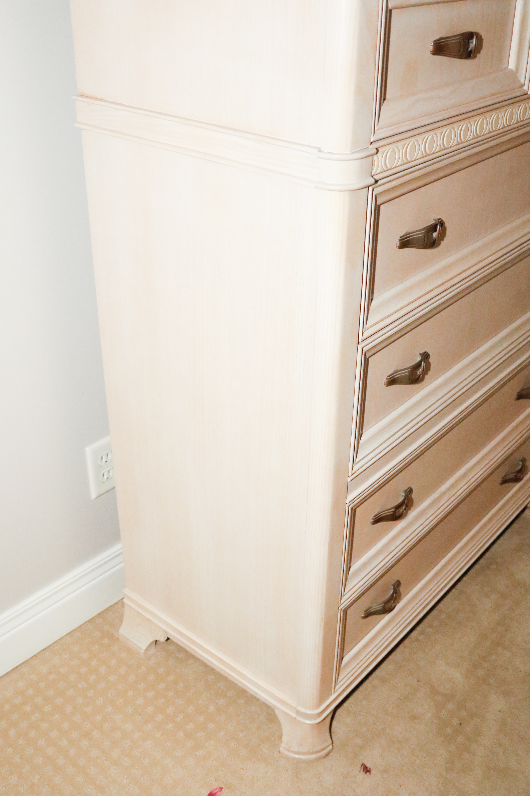Bassett Furniture Highboy with Mirror