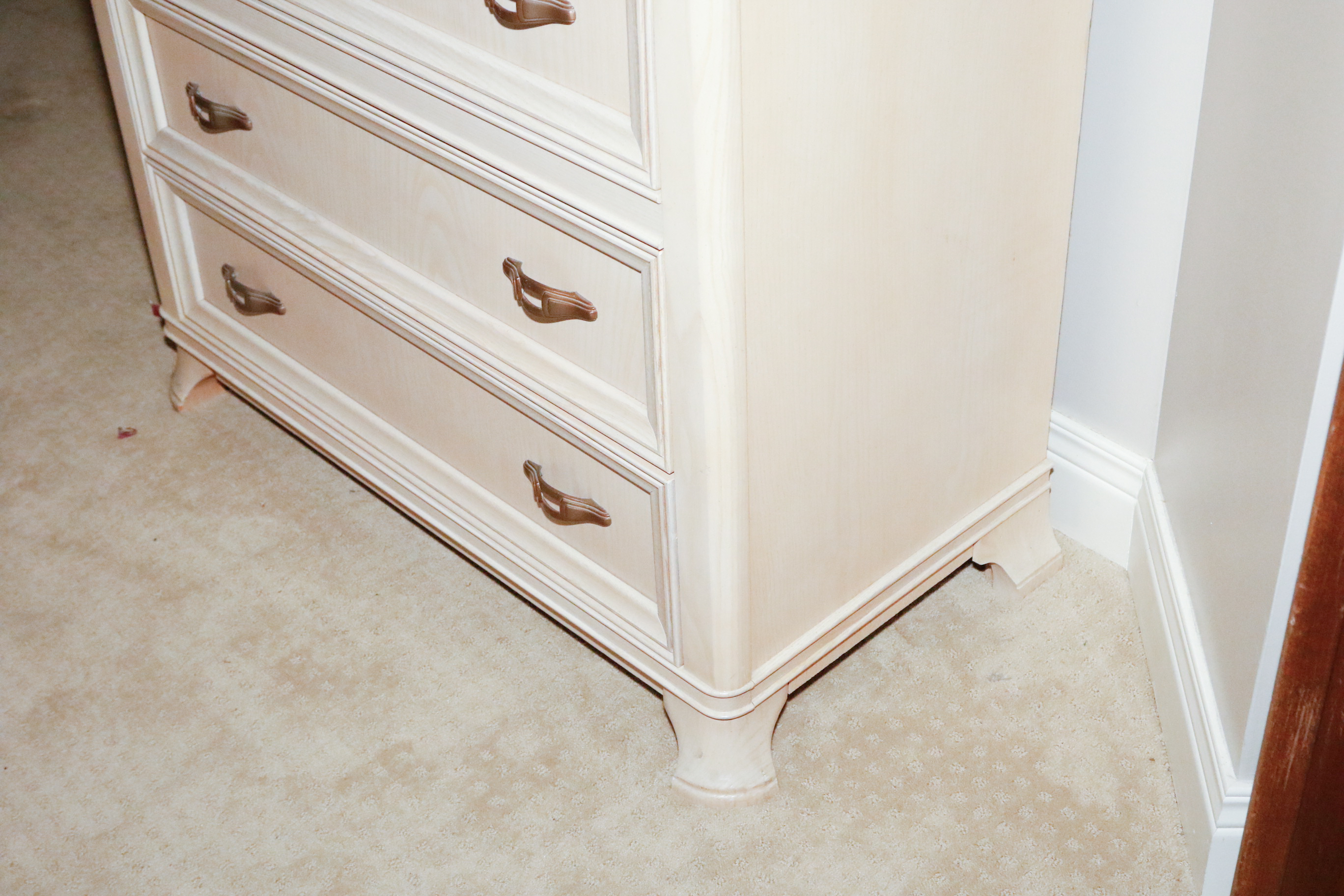 Bassett Furniture Highboy with Mirror