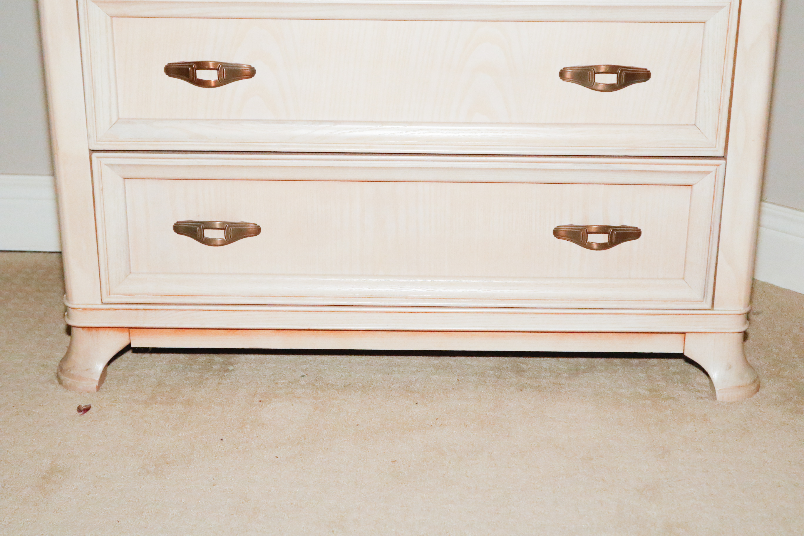 Bassett Furniture Highboy with Mirror