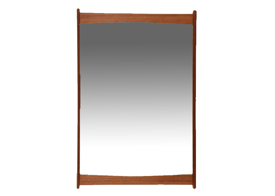 Danish Modern Teak Framed Mirror