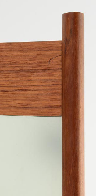 Danish Modern Teak Framed Mirror