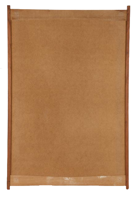 Danish Modern Teak Framed Mirror