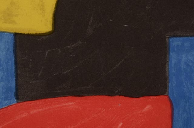 Serge Poliakoff 1970 Exhibition Poster