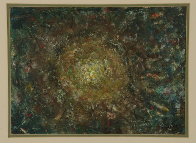 Antonio Fuentes Original Abstract Oil Painting