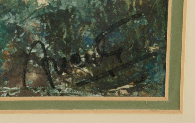 Antonio Fuentes Original Abstract Oil Painting