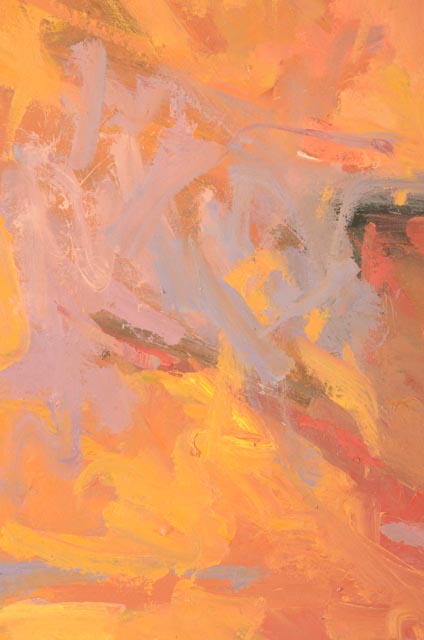 Roland Huston Abstract Acrylic Painting