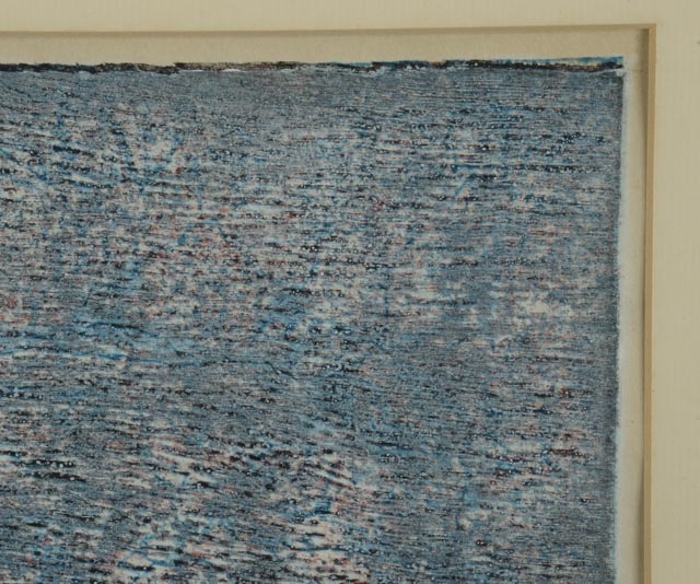 James Kirby Color Woodcut Print "Pathway"