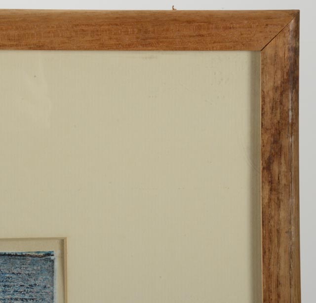 James Kirby Color Woodcut Print "Pathway"