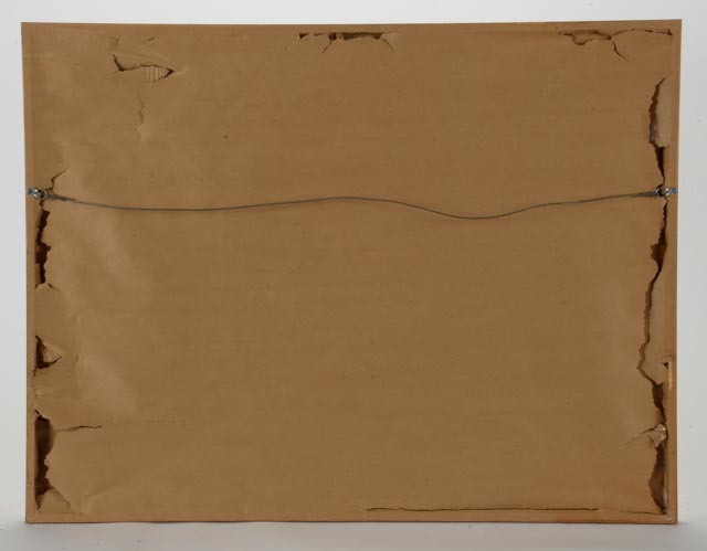 James Kirby Color Woodcut Print "Fields Near Frentress"