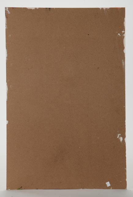 Peter Keil Original Abstract Oil on Board "Playing Ball"