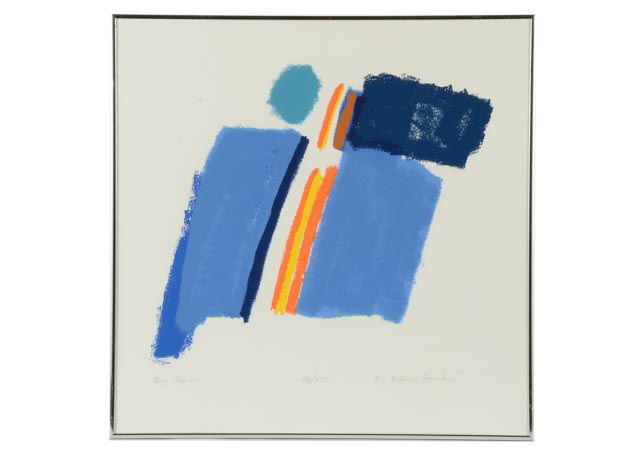 T. Hillier Fowler Serigraph "Big Time"