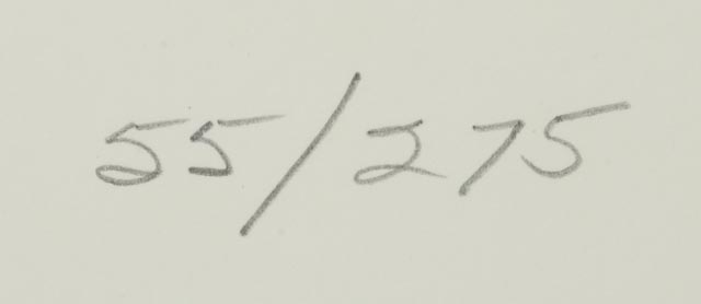 T. Hillier Fowler Serigraph "Big Time"