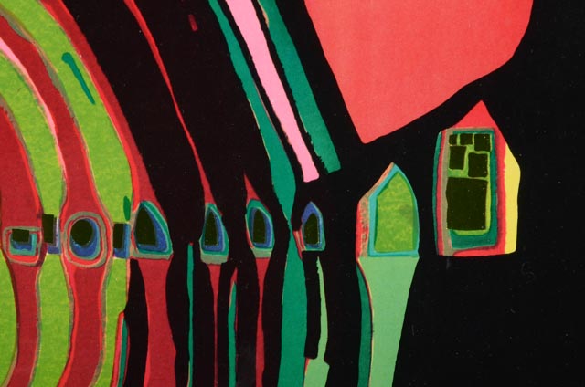 Hundertwasser 1975 Exhibition Poster